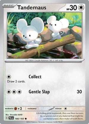 Tandemaus 166 - SV02 Paldea Evolved Reverse Holofoil - Poke-Collect