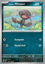 Paldean Wooper - 129/193 129 - SV02 Paldea Evolved Reverse Holofoil - Poke-Collect