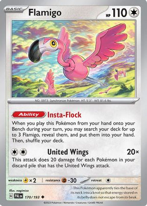 Flamigo 170 - SV02 Paldea Evolved - Poke-Collect