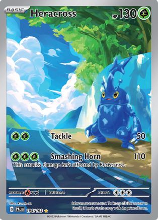 Heracross 194 - SV02 Paldea Evolved Holofoil - Poke-Collect