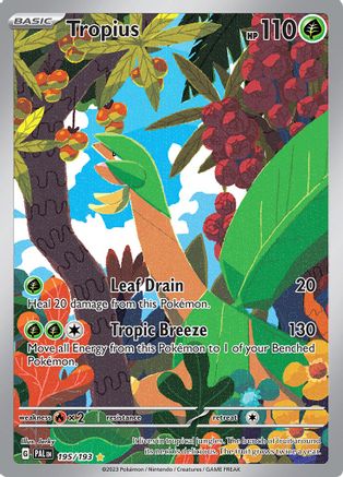 Tropius 195 - SV02 Paldea Evolved Holofoil - Poke-Collect