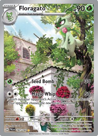 Floragato 197 - SV02 Paldea Evolved Holofoil