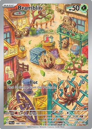 Bramblin 198 - SV02 Paldea Evolved Holofoil - Poke-Collect