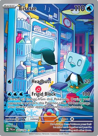 Eiscue 205 - SV02 Paldea Evolved Holofoil - Poke-Collect