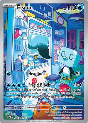 Eiscue 205 - SV02 Paldea Evolved Holofoil - Poke-Collect
