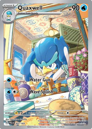 Quaxwell 207 - SV02 Paldea Evolved Holofoil - Poke-Collect