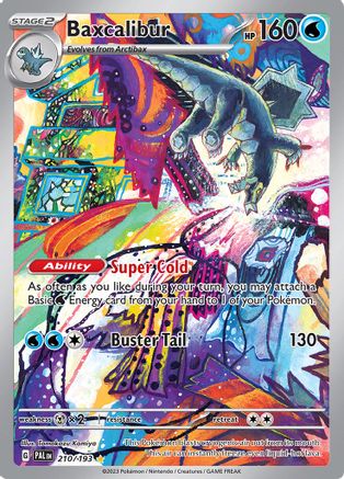 Baxcalibur 210 - SV02 Paldea Evolved Holofoil - Poke-Collect