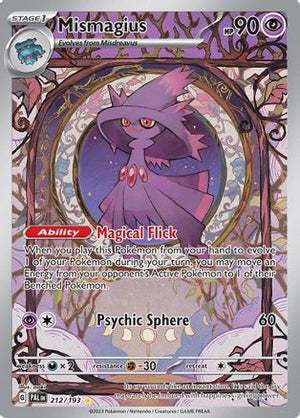 Mismagius - 212/193 212 - SV02 Paldea Evolved Holofoil - Poke-Collect