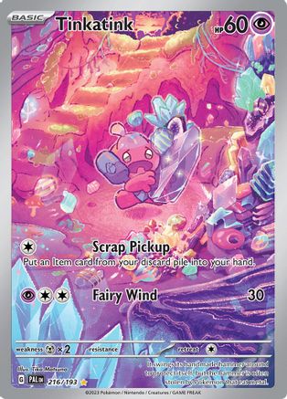 Tinkatink 216 - SV02 Paldea Evolved Holofoil - Poke-Collect