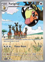 Farigiraf - 228/193 228 - SV02 Paldea Evolved Holofoil - Poke-Collect