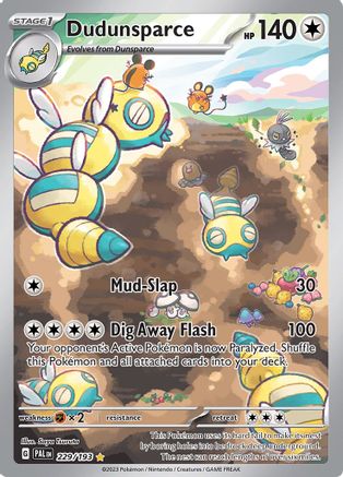 Dudunsparce 229 - SV02 Paldea Evolved Holofoil - Poke-Collect