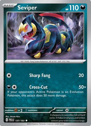Seviper 137 - SV02 Paldea Evolved - Poke-Collect