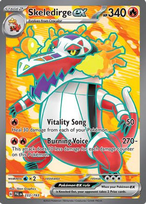 Skeledirge ex 233 - SV02 Paldea Evolved Holofoil - Poke-Collect
