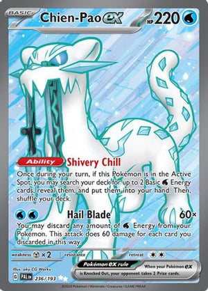 Chien-Pao ex - 236/193 236 - SV02 Paldea Evolved Holofoil - Poke-Collect