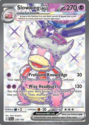 Slowking ex 238 - SV02 Paldea Evolved Holofoil - Poke-Collect