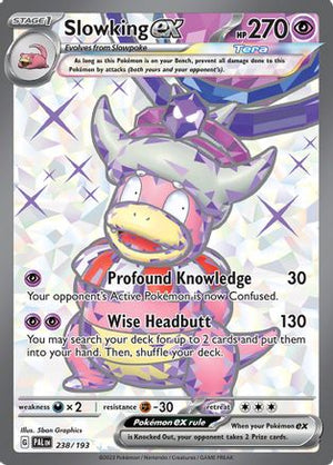 Slowking ex 238 - SV02 Paldea Evolved Holofoil - Poke-Collect
