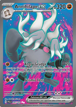 Annihilape ex - 242/193 242 - SV02 Paldea Evolved Holofoil - Poke-Collect