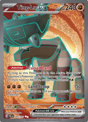 Ting-Lu ex 243 - SV02 Paldea Evolved Holofoil - Poke-Collect