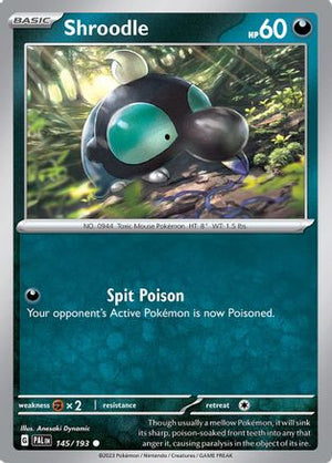 Shroodle 145 - SV02 Paldea Evolved - Poke-Collect