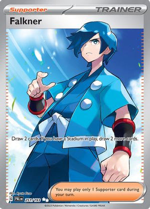 Falkner 251 - SV02 Paldea Evolved Holofoil - Poke-Collect