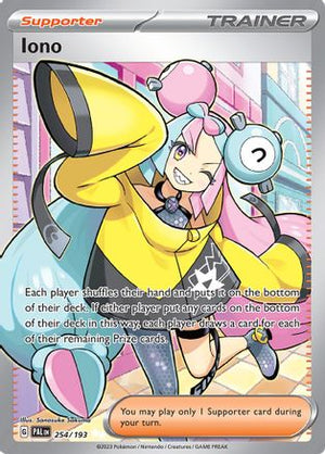 Iono 254 - SV02 Paldea Evolved Holofoil - Poke-Collect