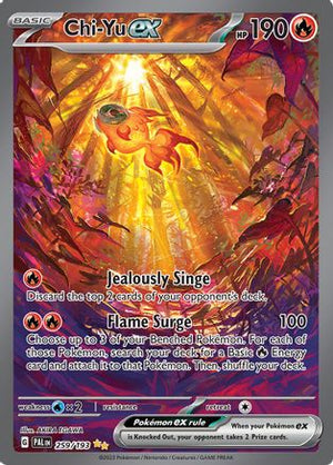 Chi-Yu ex 259 - SV02 Paldea Evolved Holofoil - Poke-Collect