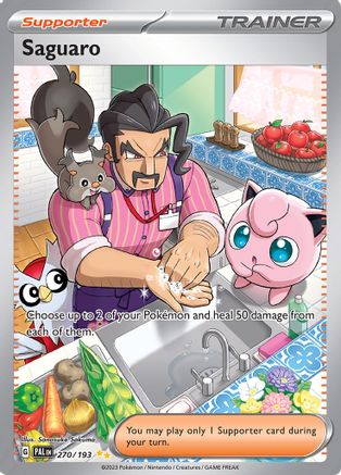 Saguaro 270 - SV02 Paldea Evolved Holofoil - Poke-Collect