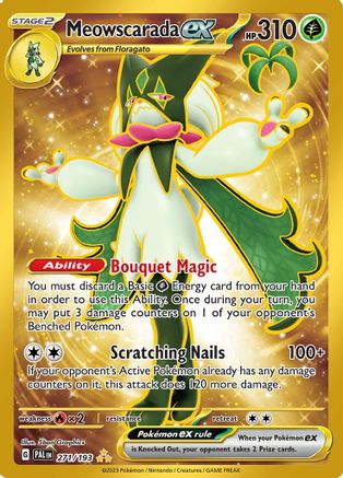 Meowscarada ex 271 - SV02 Paldea Evolved Holofoil - Poke-Collect