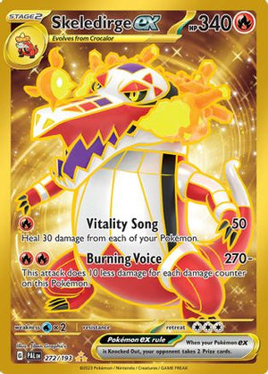 Skeledirge ex 272 - SV02 Paldea Evolved Holofoil - Poke-Collect