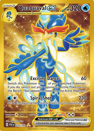 Quaquaval ex 273 - SV02 Paldea Evolved Holofoil - Poke-Collect