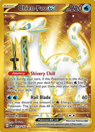 Chien-Pao ex 274 - SV02 Paldea Evolved Holofoil - Poke-Collect