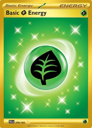 Basic Grass Energy - 278/193 278 - SV02 Paldea Evolved Holofoil - Poke-Collect