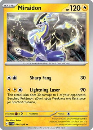 Miraidon - 080/198 80 - Deck Exclusives - Poke-Collect