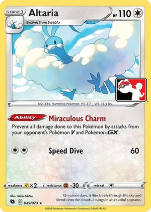 Altaria - 49/73 49 - Prize Pack Series Cards - Poke-Collect