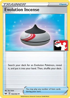 Evolution Incense 163 - Prize Pack Series Cards - Poke-Collect