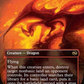 Magmatic Hellkite // Magmatic Hellkite (TDM-380) - Tarkir: Dragonstorm (Borderless)