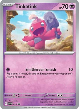 Tinkatink - SVP025 (Cosmo Holo) 25 - SV Scarlet & Violet Promo Cards Holofoil - Poke-Collect