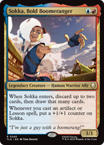 Sokka, Bold Boomeranger (TLA-240) - Avatar: The Last Airbender - Poke-Collect