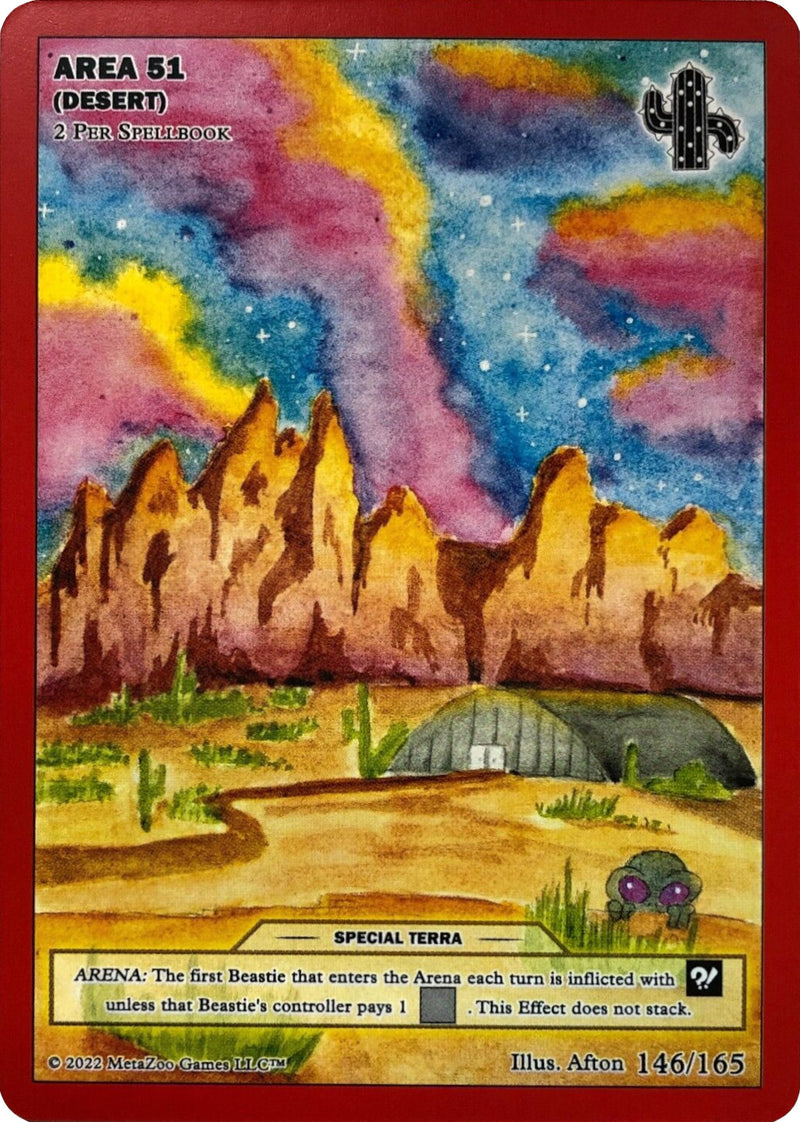Area 51 (Desert) [Cryptid Nation: UFO First Edition] - Poke-Collect