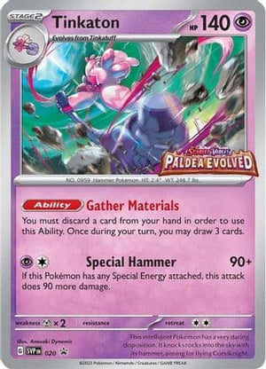 Tinkaton - 020 20 - SV Scarlet & Violet Promo Cards Holofoil - Poke-Collect