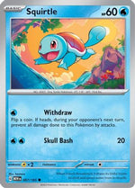 Squirtle 7 - SV Scarlet and Violet 151 Reverse Holofoil - Poke-Collect