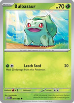 Bulbasaur - 001/165 1 - SV Scarlet & Violet 151 - Poke-Collect