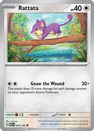 Rattata 19 - SV Scarlet & Violet 151 - Poke-Collect