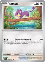 Rattata 19 - SV Scarlet & Violet 151 Reverse Holofoil - Poke-Collect