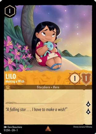 Lilo - Making a Wish (9/204) - The First Chapter Cold Foil