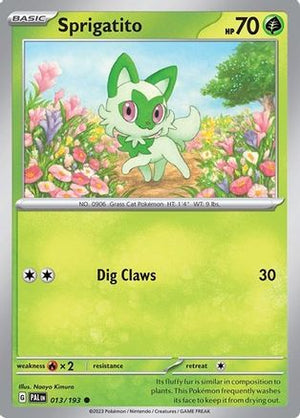 Sprigatito - 013/193 (Holo) 13 - Deck Exclusives Holofoil - Poke-Collect