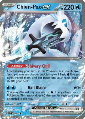 Chien-Pao ex - 030 30 - SV Scarlet & Violet Promo Cards Holofoil