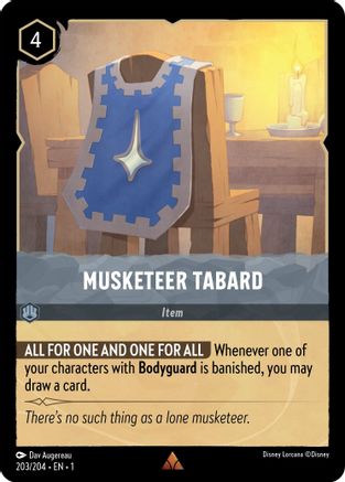 Musketeer Tabard (203/204) - The First Chapter