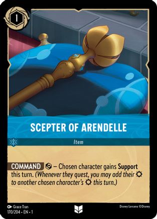 Scepter of Arendelle (170/204) - The First Chapter Cold Foil