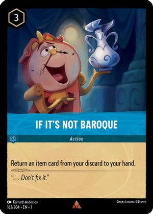 If It's Not Baroque (162/204) - The First Chapter Cold Foil